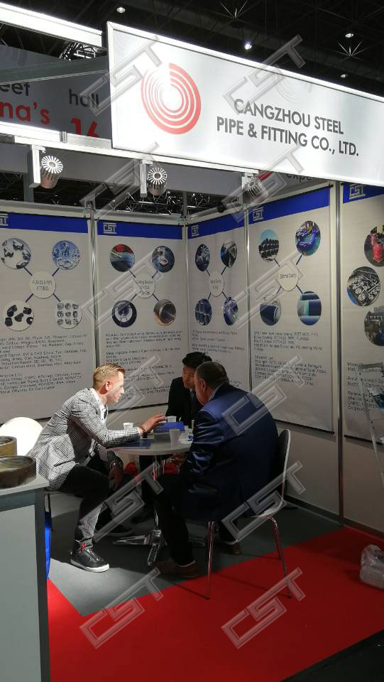 Cangzhou Steel Pipe&Fittings CO.LTD attended the Tube & Wire Dusseldorf 2018
