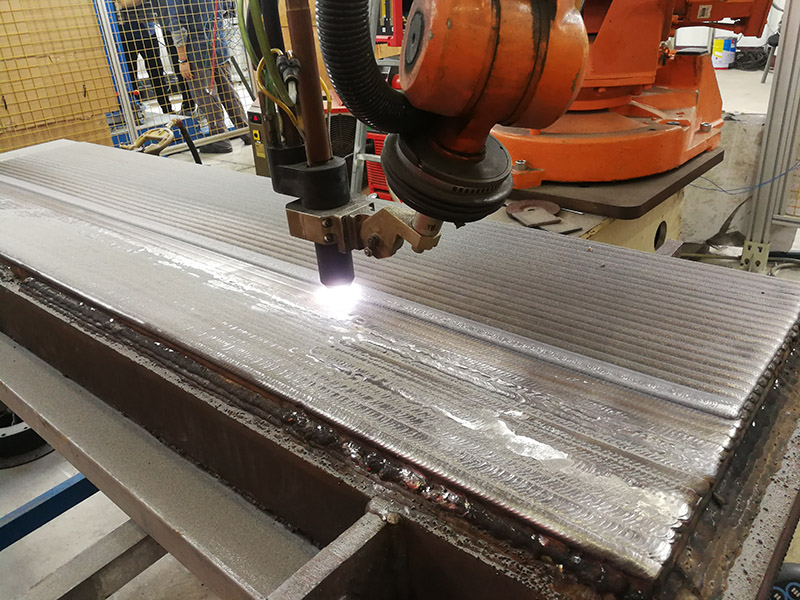 Cobalt-based alloy material overlay welding