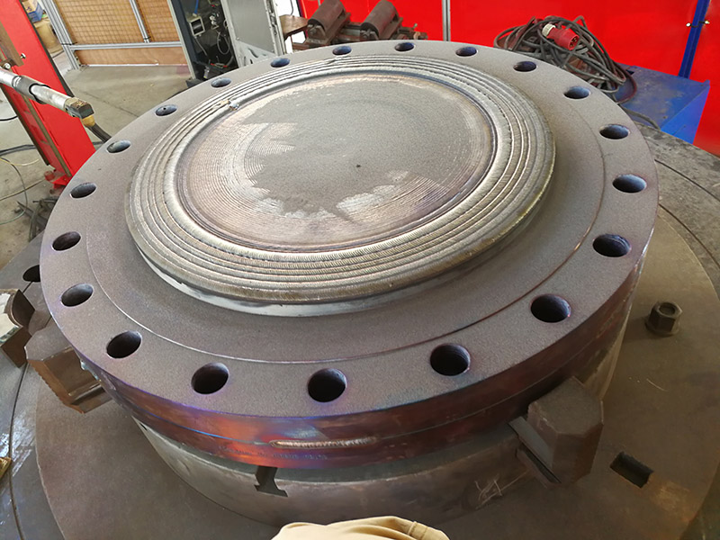 Tube Sheet Sealing Surface Cladding