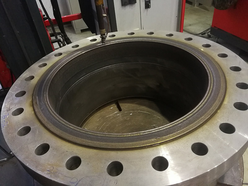 Flange Cladding (ER309LMo + 316L)