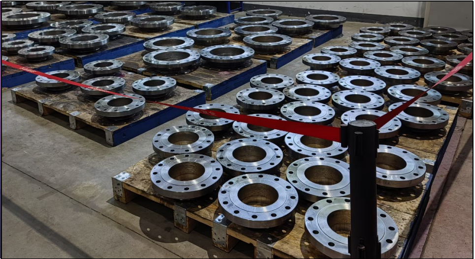 The clad flange products produced by FNS