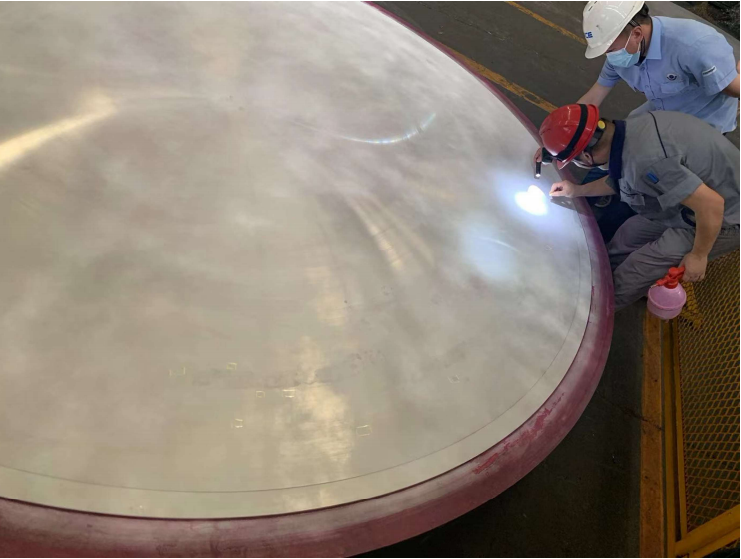 Petrochemical Equipment Tube Sheet Product Processing Case：16Mn III + ERCuNi