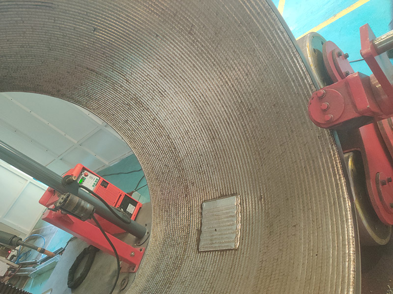 Babbitt Alloy Cladding for Large-Diameter Journal Bearings