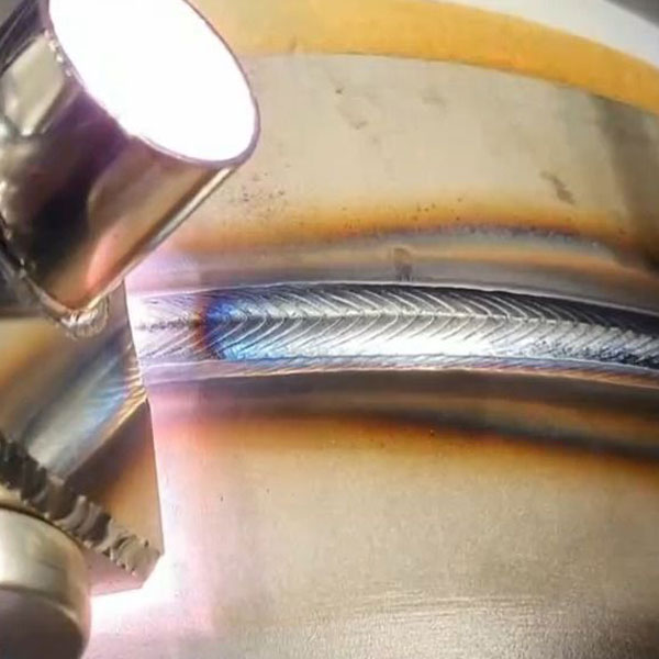 KTIG welding process applied to industrial pipeline components by FNS Pipeline Technology Co., Ltd