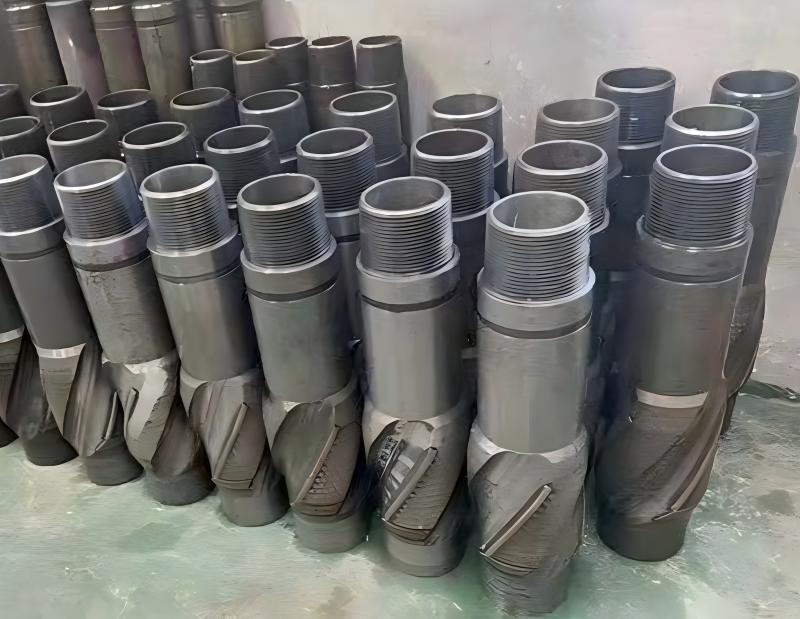 Wear-resistant stabilizer after plasma hardfacing treatment in oilfield application